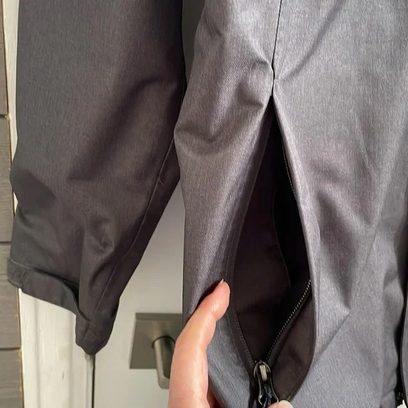 Columbia Men’s Watertight Rain Jacket in Graphite L EUC - Picture 6 of 16